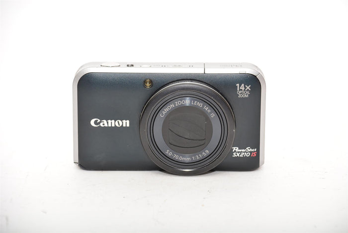 Used Canon PowerShot SX210 IS Compact Camera