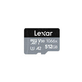 Lexar Professional 1066x microSDXC UHS-I Cards SILVER Series - 512GB
