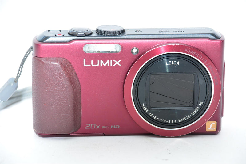 Used Panasonic Lumix DMC-TZ40 Compact Camera - Red