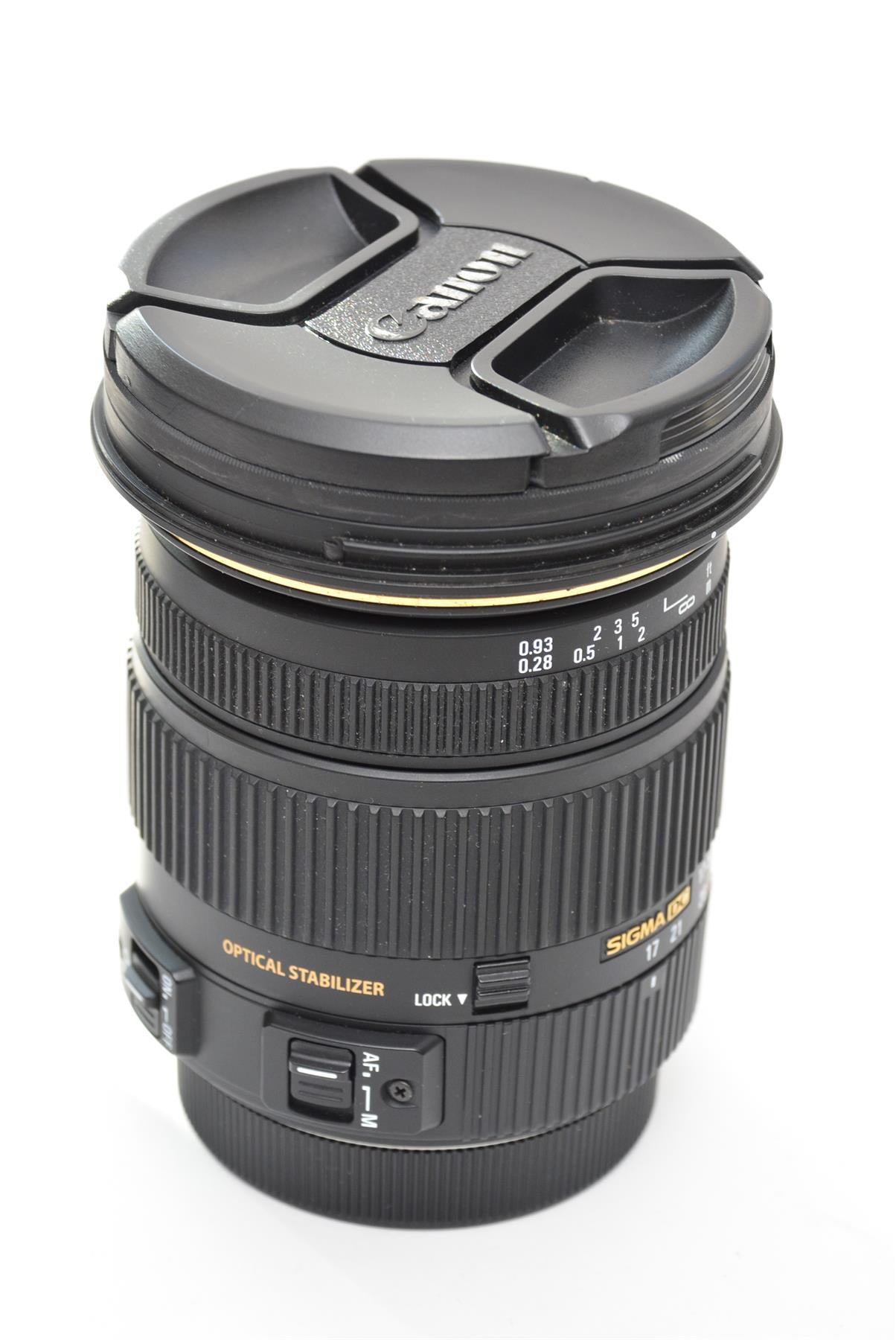 Used Sigma 17-50mm f/2.8 EX DC OS Canon Fit Lens