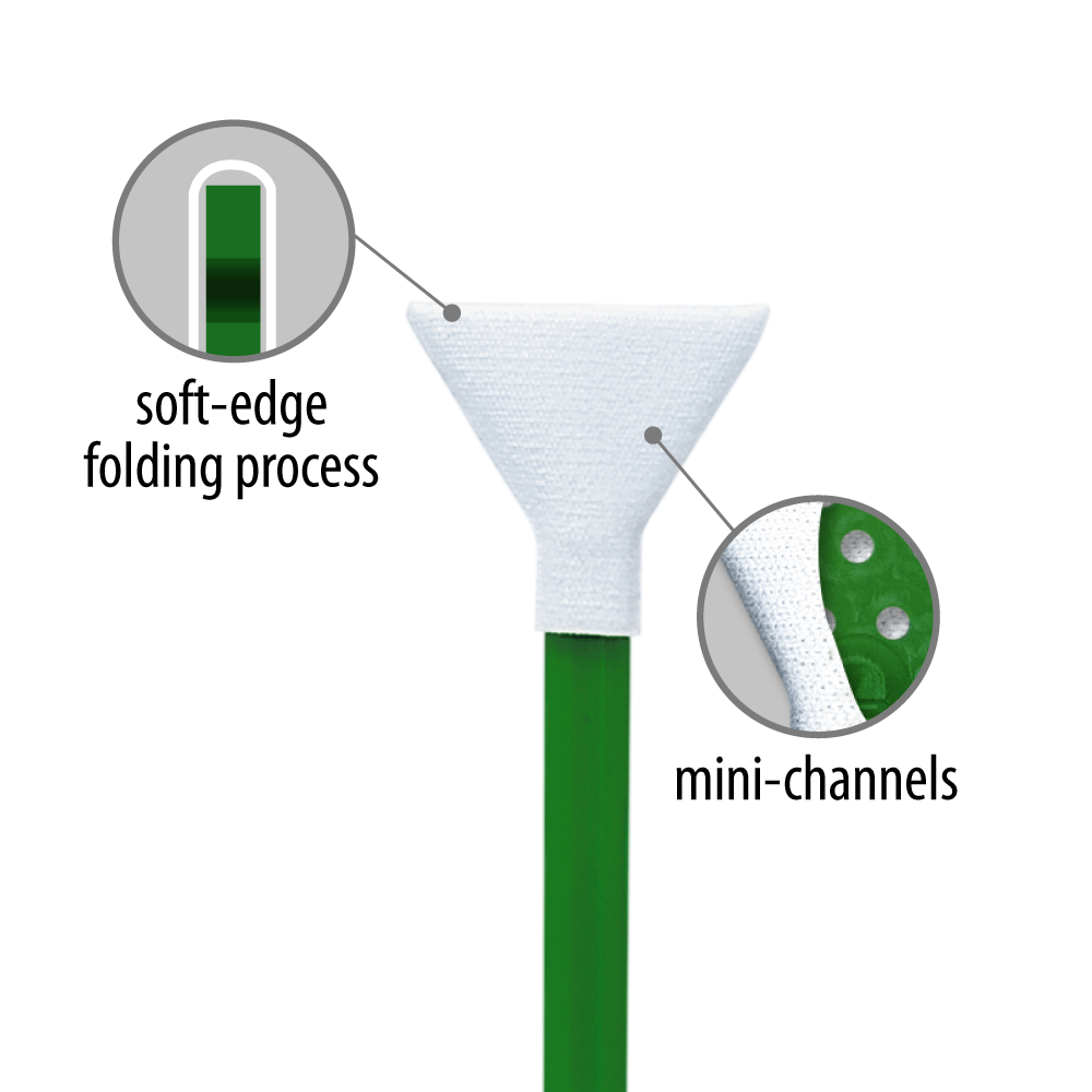 VisibleDust EZ Cleaning Kit Plus - 1.15ml VDust Plus Sensor Brush and 5 Green Swabs (1.0x)