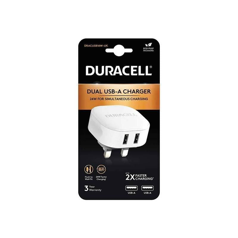 Duracell Dual USB-A Charger