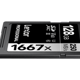 Lexar SDXC UHS-II - Pro Silver Series - V60 1667x 250MB/s -128GB - Twin Pack