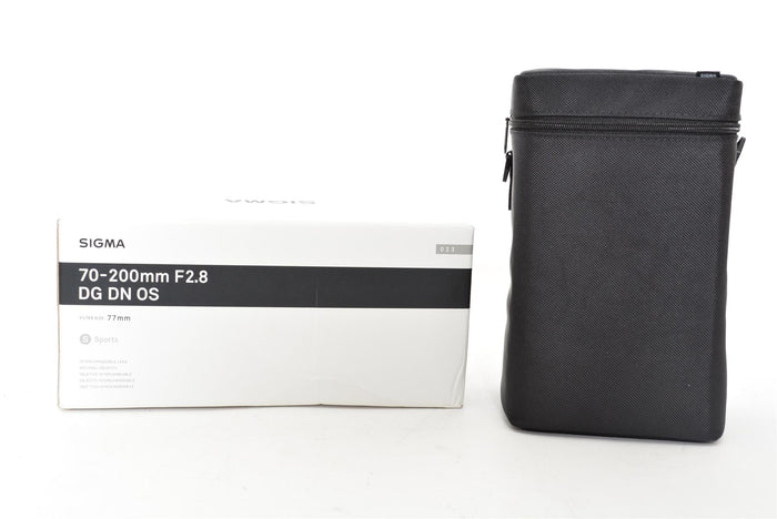 Ex Demo Sigma 70-200mm f/2.8 DG DN OS Sony E-Mount Lens