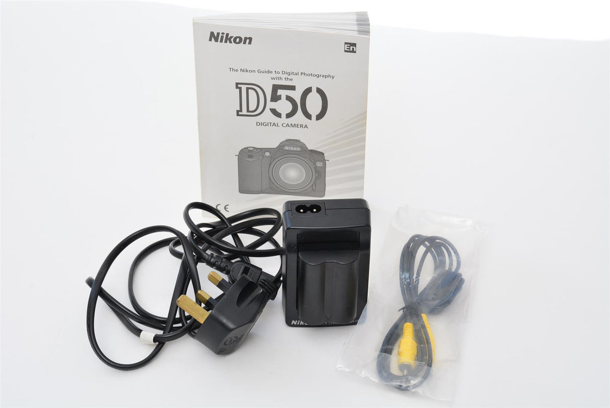 Used Nikon D50 DSLR Camera Body - Silver