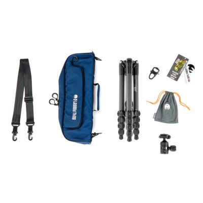 3 Legged Thing Legends Bucky Carbon Fibre Tripod with AirHed VU - Darkness