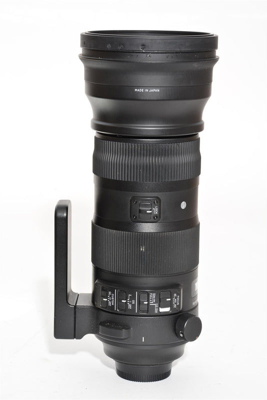 Used Sigma 150-600 Sport Nikon Fit Lens with Sigma 1.4x Converter