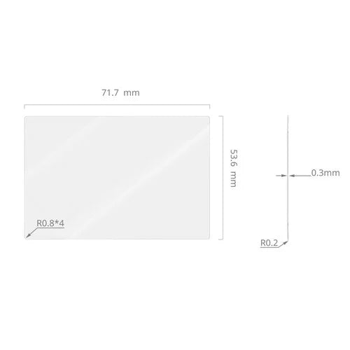 SmallRig 5805 Screen Protector for Canon EOS R6 / R6 Mark II / R6 Mark III / R7