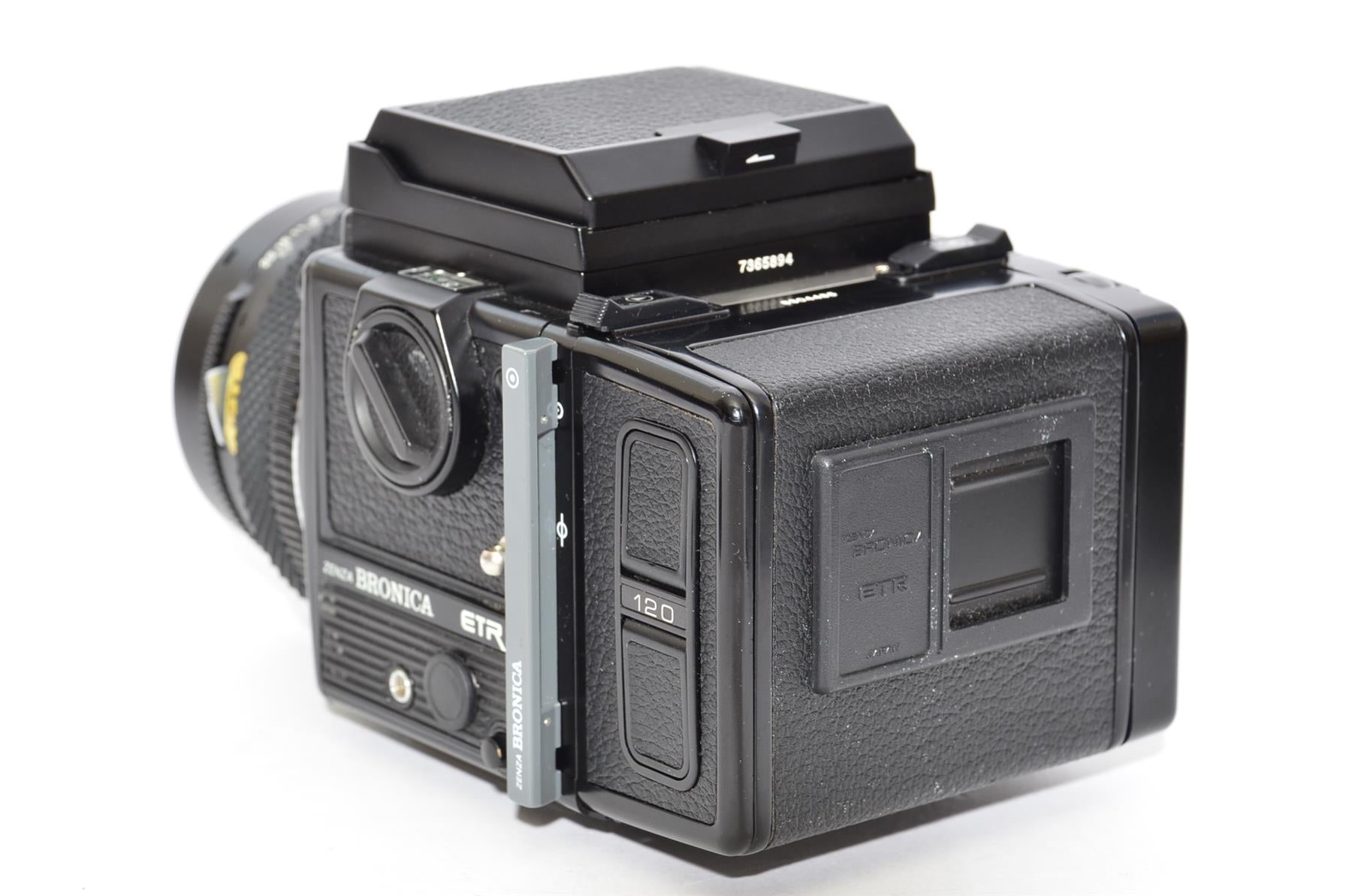 ☆ ZENZA BRONICA ETR + MC 1:2.8 f=75 + 1:4.5 f=200mm ☆ 中判