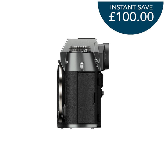 Fujifilm X-T50 Body Only - Charcoal Silver