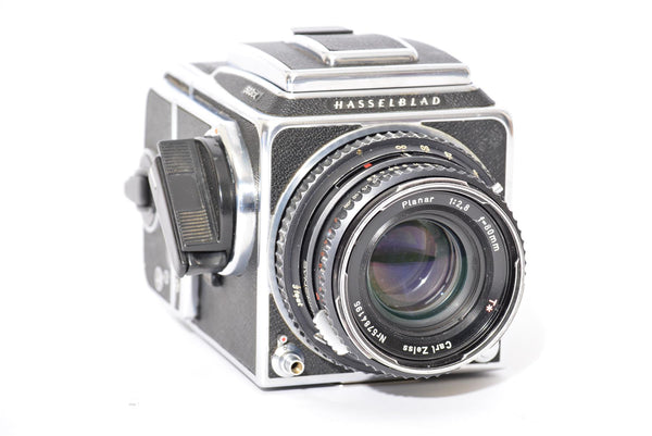 Used Hasselblad 503cx + 80mm Planar 120 Back – Cambrian Photography