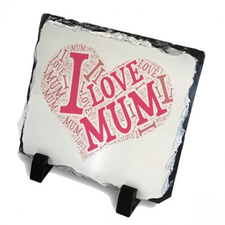 Personalised Photo Slate Square - 14x14cm