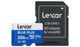 Lexar microSDXC Blue Plus UHS-1 256GB V30 R170MB/s