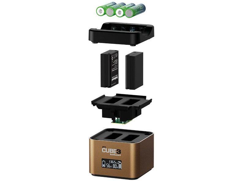 Hahnel ProCube 3 Twin Charger - Olympus