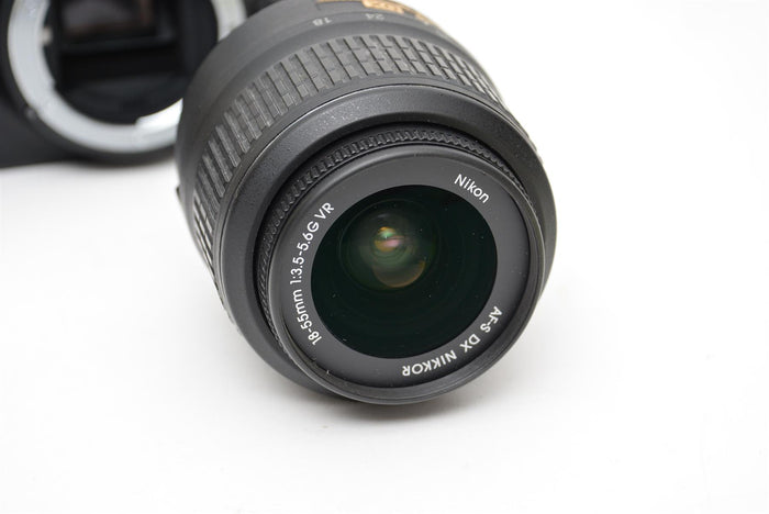 Used Nikon D5100 Camera with AF-S 18-55mm f/3.5-5.6 G DX Lens