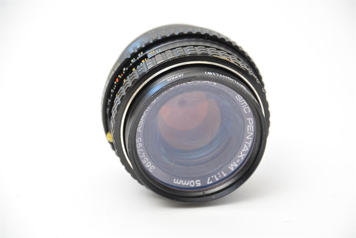 Used Pentax-M SMC 50mm f/1.7 K Mount Lens