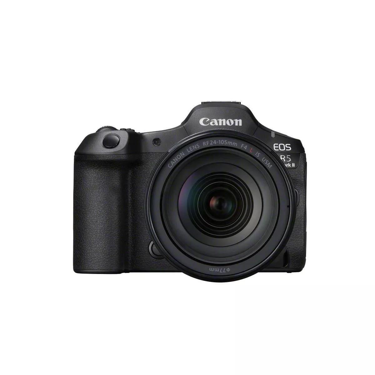 Canon EOS R5 Mark II Full Frame Mirrorless Camera RF 24-105mm F4 L Lens Kit