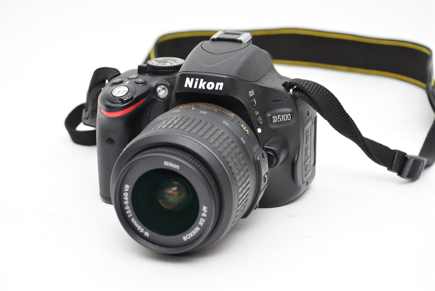 Used Nikon D5100 Camera with AF-S 18-55mm f/3.5-5.6 G DX Lens