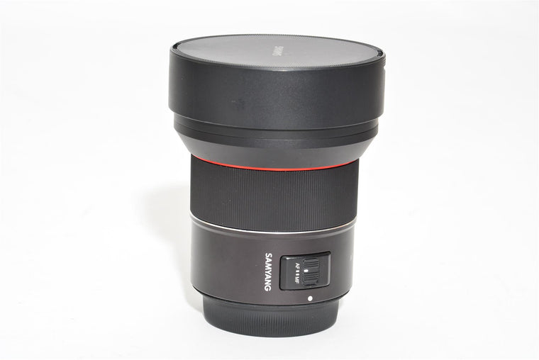 Used Samyang AF 14mm f/2.8 RF Mount Lens