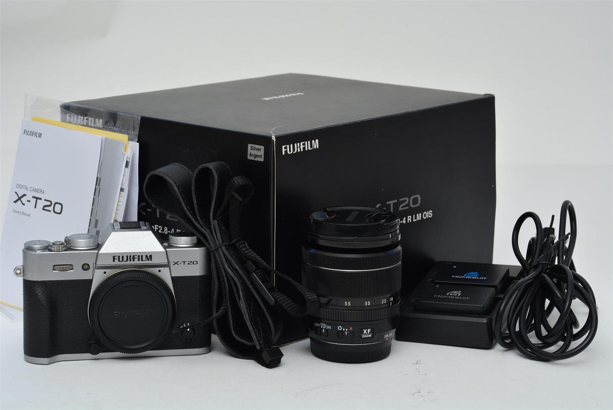 Used Fujifilm X-T20 with XF 18-55mm f/2.8-4 R LM OIS