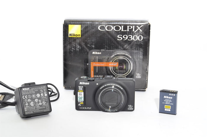 Used Nikon Coolpix S9300 Compact Camera