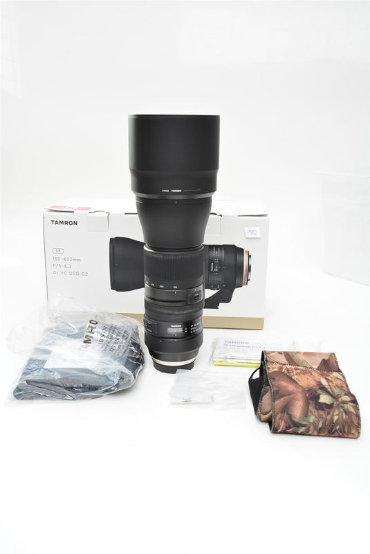 Used Tamron SP 150-600mm f/5-6.3 Di VC USD G2 Canon Fit Lens