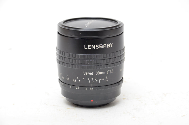 Used Lensbaby Velvet 56mm Lens for Fuji X – Cambrian Photography