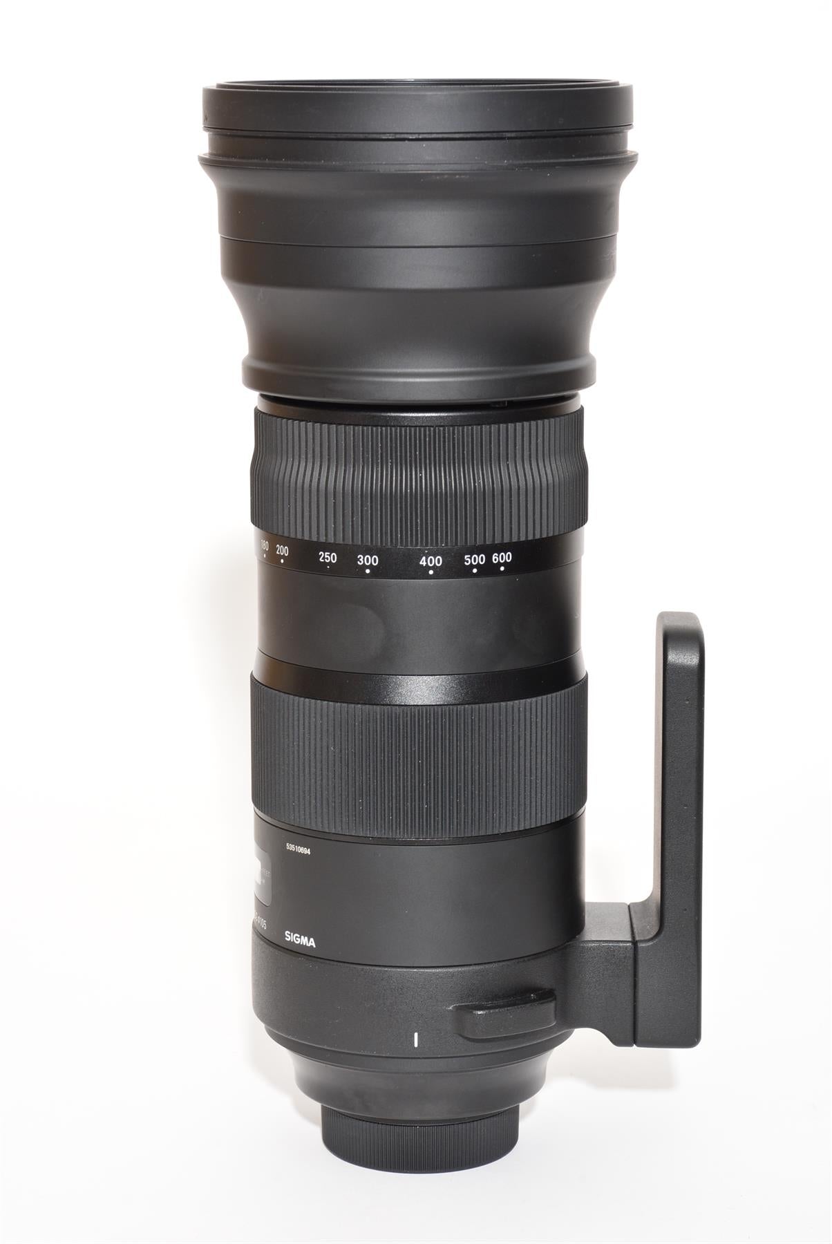 Used Sigma 150-600mm f/5-6.3 DG Sports Lens for Nikon