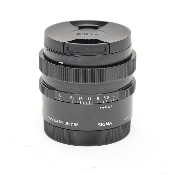 Used Sigma 17mm f4 DG DN Contemporary Lens for Sony E Mount
