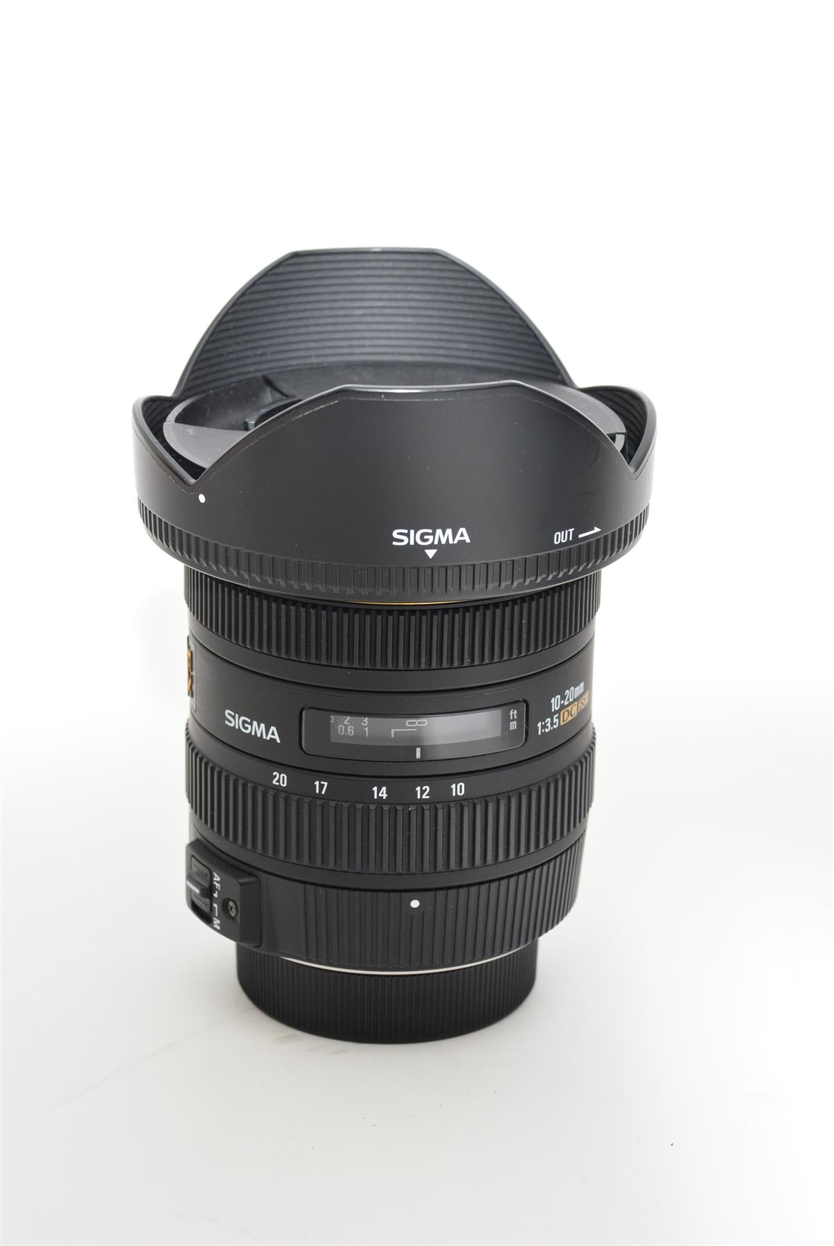 Used Sigma 10-20mm f/3.5 EX DC HSM for Nikon