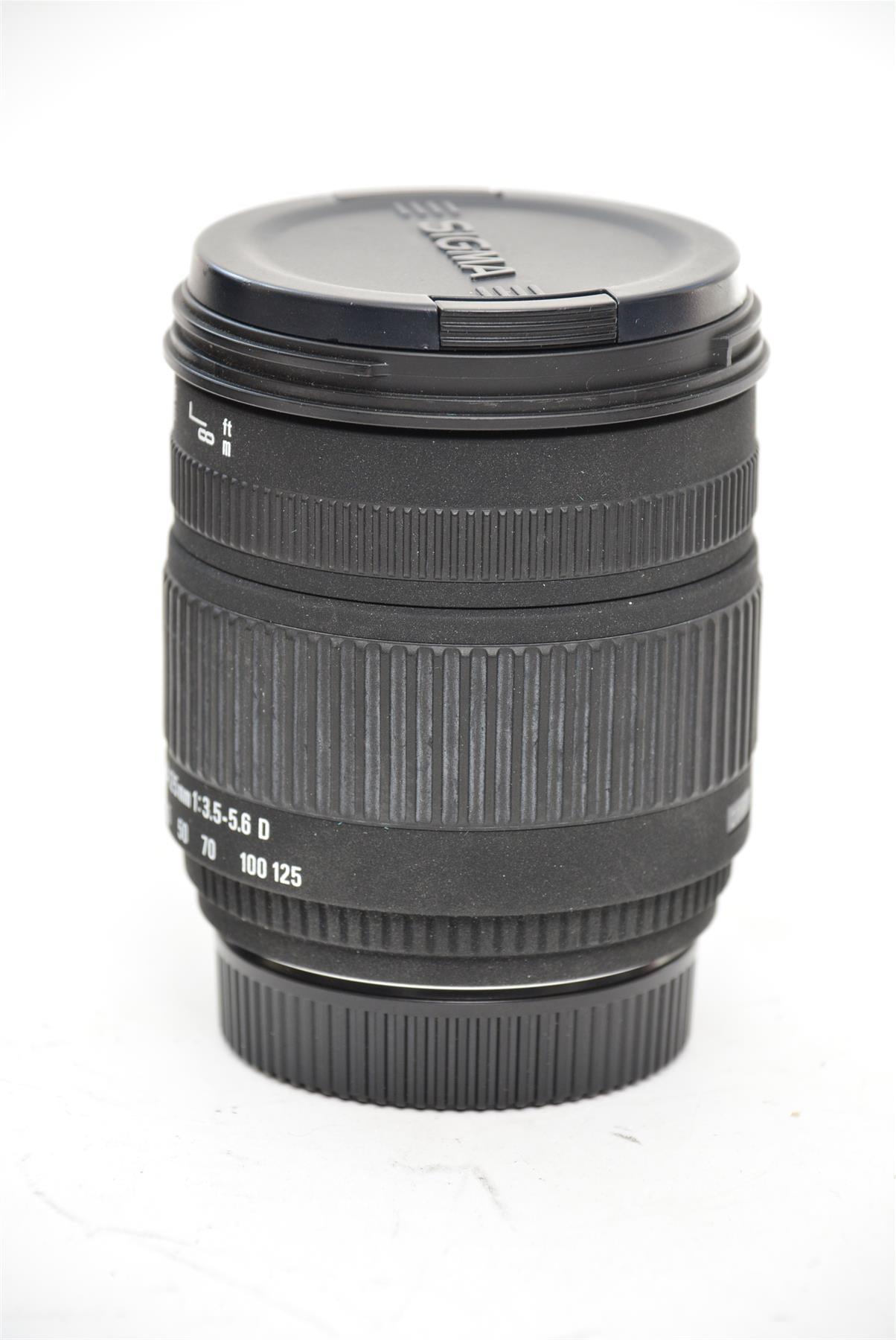 Used Sigma 18-125mm f/3.5-5.6 DC Nikon Fit Lens