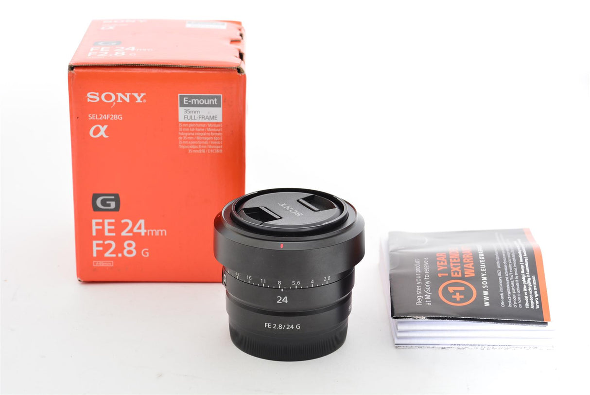 Used Sony FE 24mm F2.8 G Lens