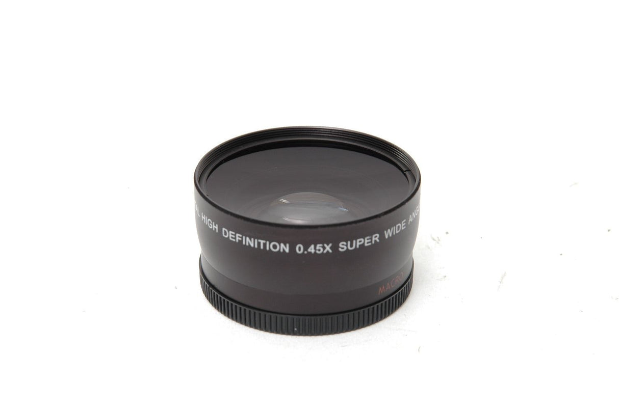 Used Digital High Definition 0.45x Super Wide Angle Lens 58m Screw Mount