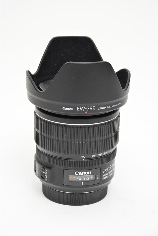 Used Canon EF-S 15-85mm f/3.5-5.6 IS USM