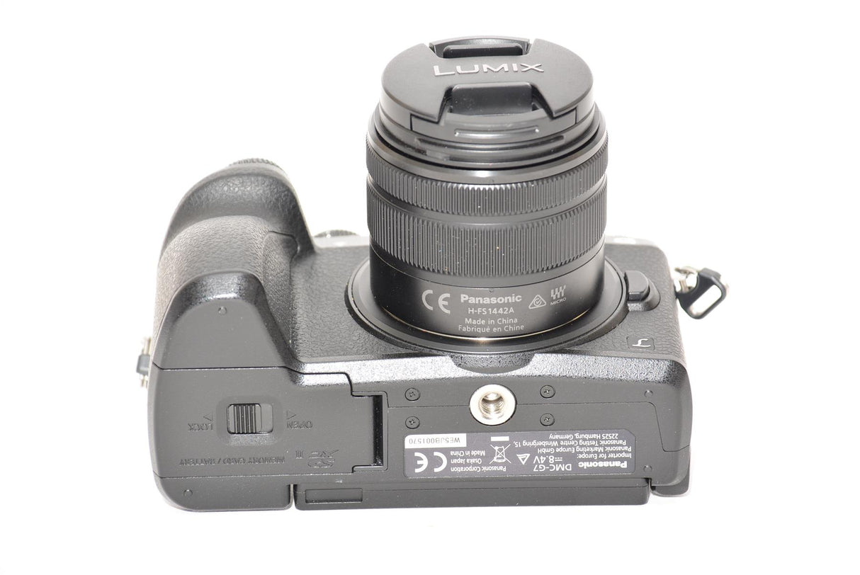 Used Panasonic Lumix G DMC-G7K Digital Camera Black with 14-42mm Kit Lens