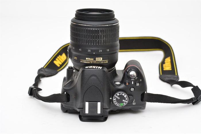 Used Nikon D5100 Camera with AF-S 18-55mm f/3.5-5.6 G DX Lens