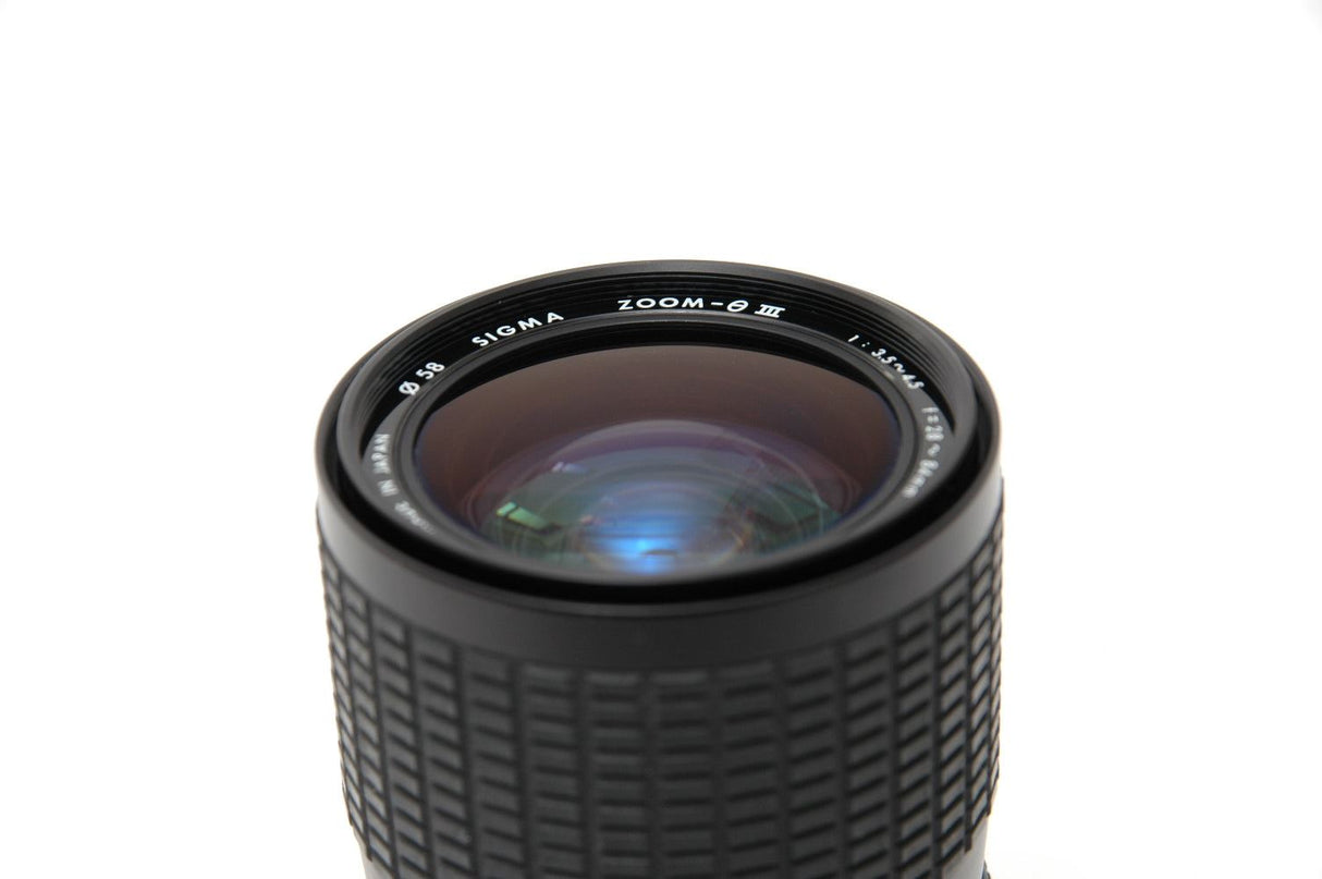 Used Sigma Zoom III 28-84mm f3.5-4.5 Lens for Minolta