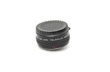 Used Teleplus 2x MC4 Teleconverter for Pentax PK Mount