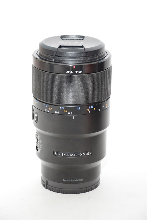 Used Sony FE 90mm F2.8 Macro G OSS Lens