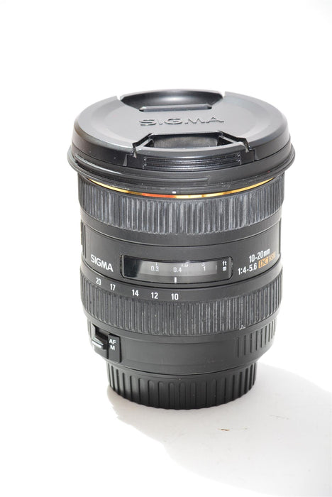 Used Sigma 10-20mm f/4-5.6 DC HSM Canon Fit Lens