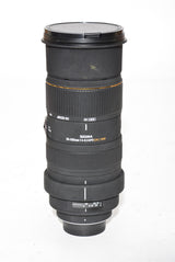 Used Sigma 50-500mm f/4-6.3 APO DG HSM Nikon Fit Lens