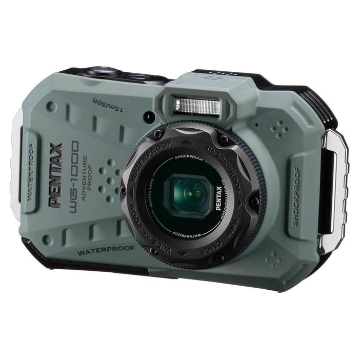 Pentax WG-1000 Digital Camera - Olive