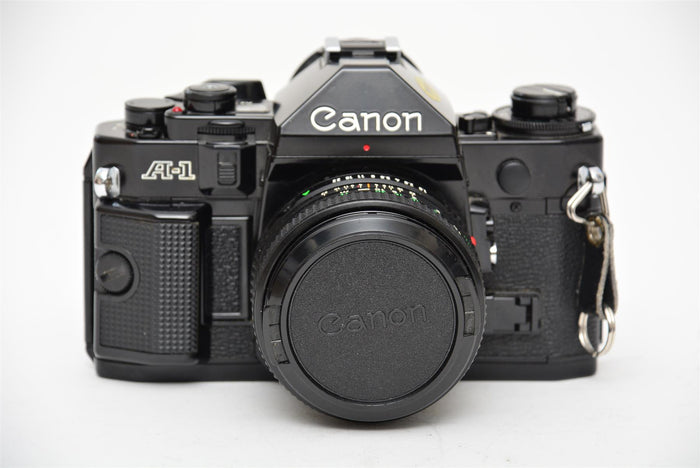 Used Canon A-1 Camera with 50mm Lens
