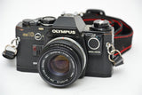 Used Olympus OM-10 Body with 50mm 1.8 Lens - Black