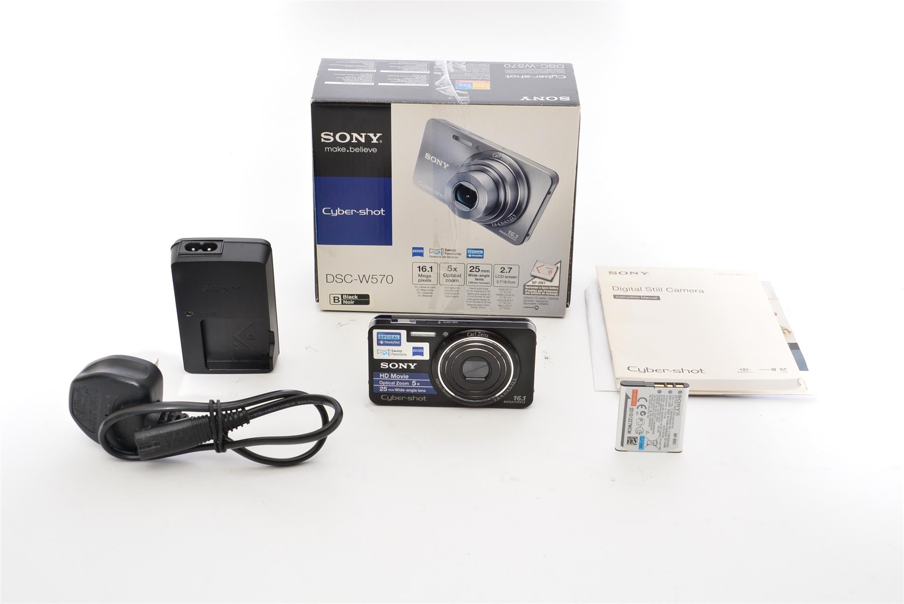 Used Sony Cybershot DSC-W570 Compact Digitial Camera – Cambrian