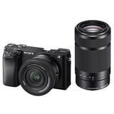 Sony A6100 with PZ 16-50mm Lens & 55-210mm Lens