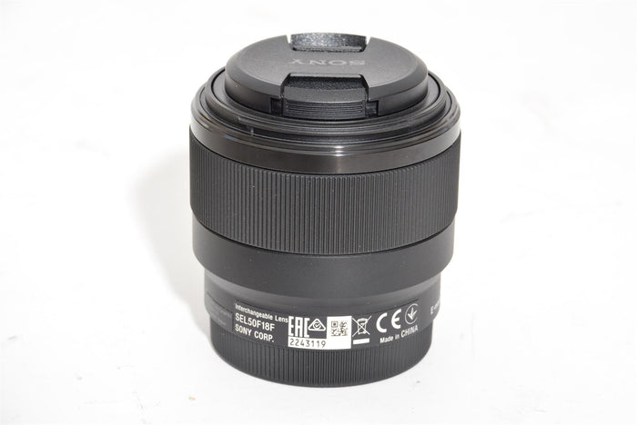 Used Sony FE 50mm f/1.8 E Mount Lens