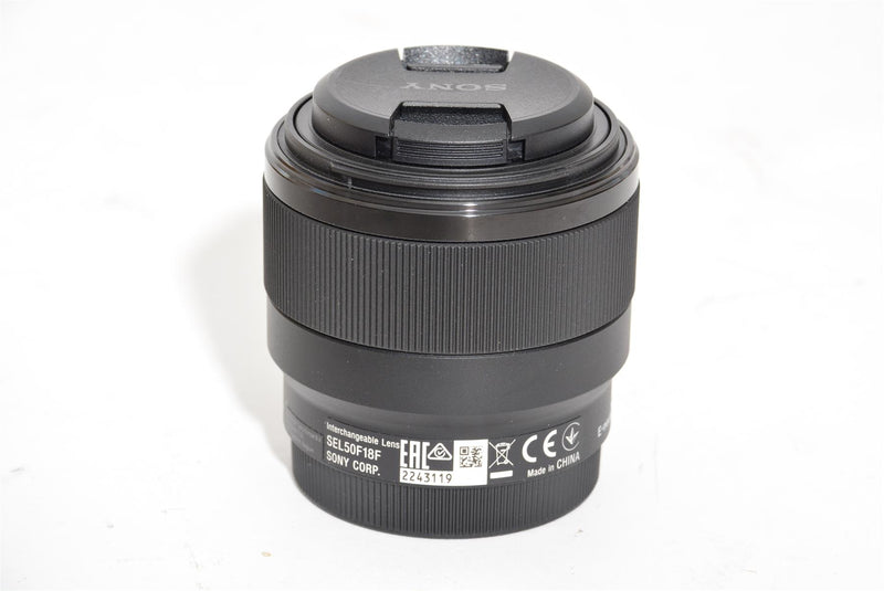 Used Sony FE 50mm f/1.8 E Mount Lens