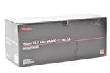 Used Sigma 150mm F/2.8 APO MACRO EX DG OS Lens For Canon
