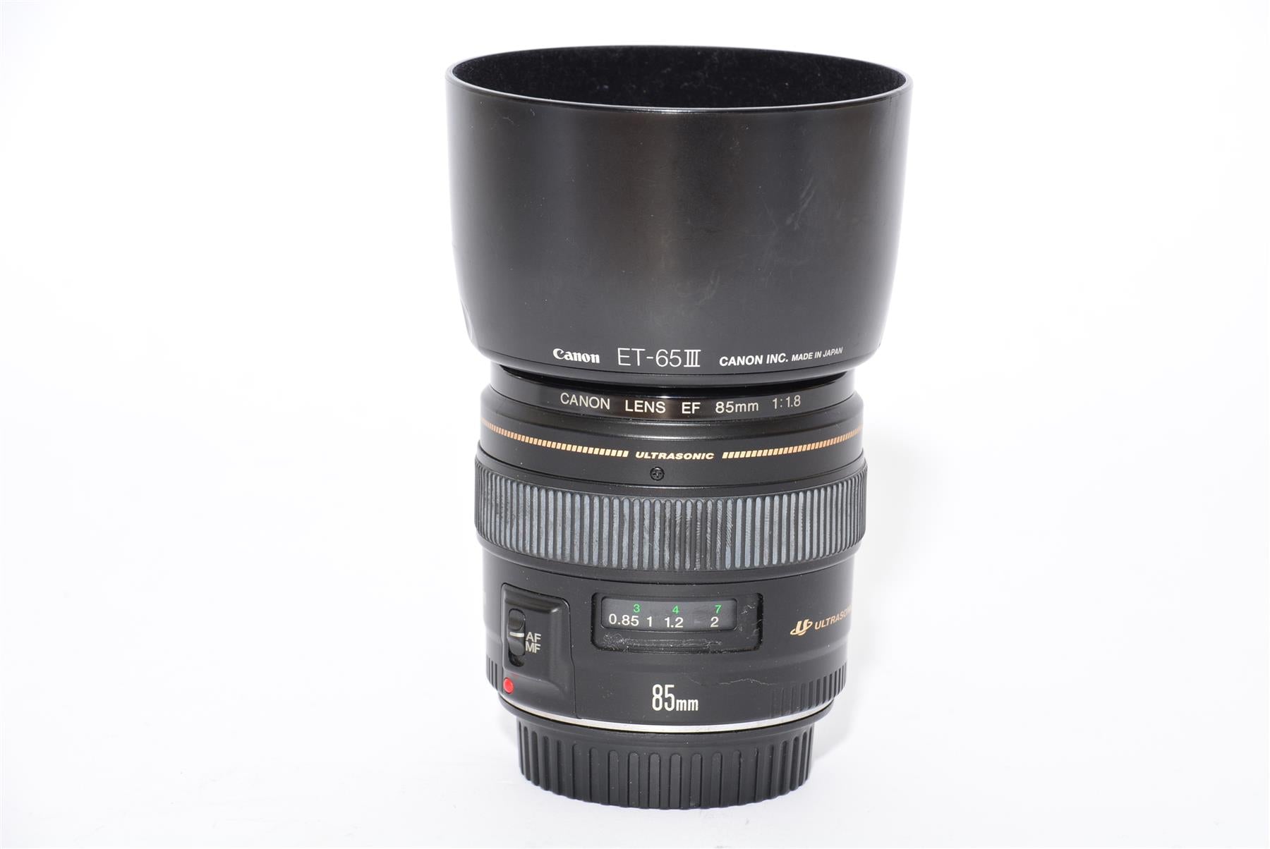 Used Canon EF 85mm f/1.8 Lens